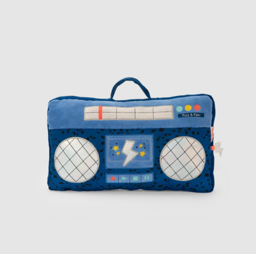 Coussin radio - Puce & Pilou