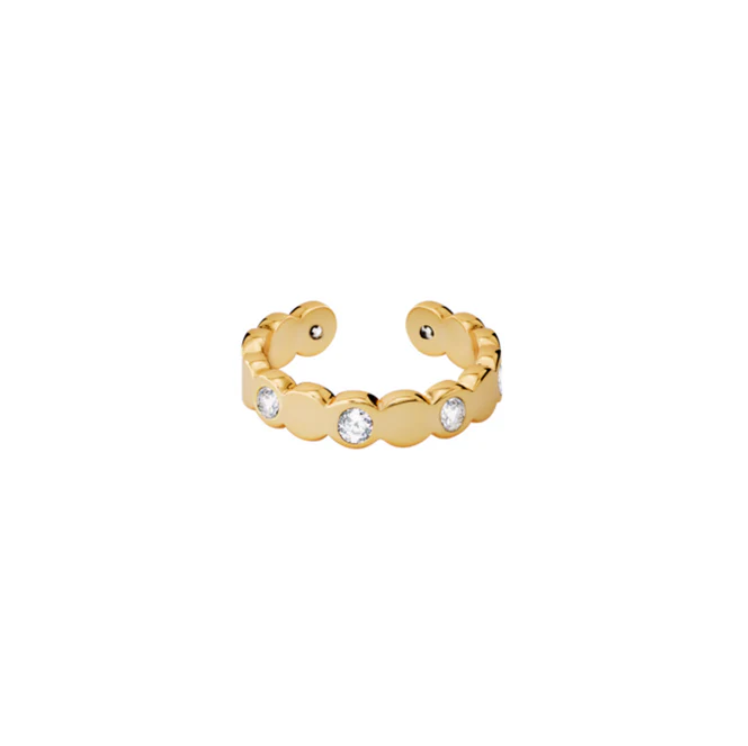 Bague Lumi - Or Light et zircons