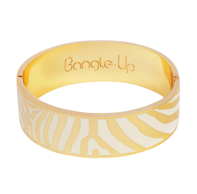 Bracelet Zebra - Blanc sable