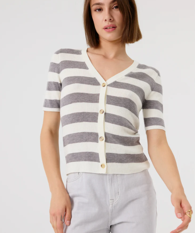 Cardigan Chafia - Gris