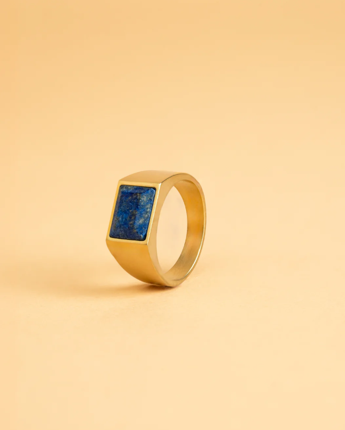 Bague Credo Gold Blue