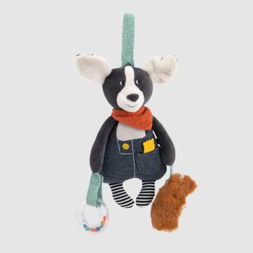 Chien Puce d\'activités à suspendre - Puce & Pilou