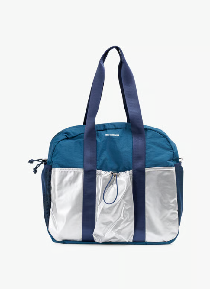 Sac week-end Madrid - Cobalt / silver
