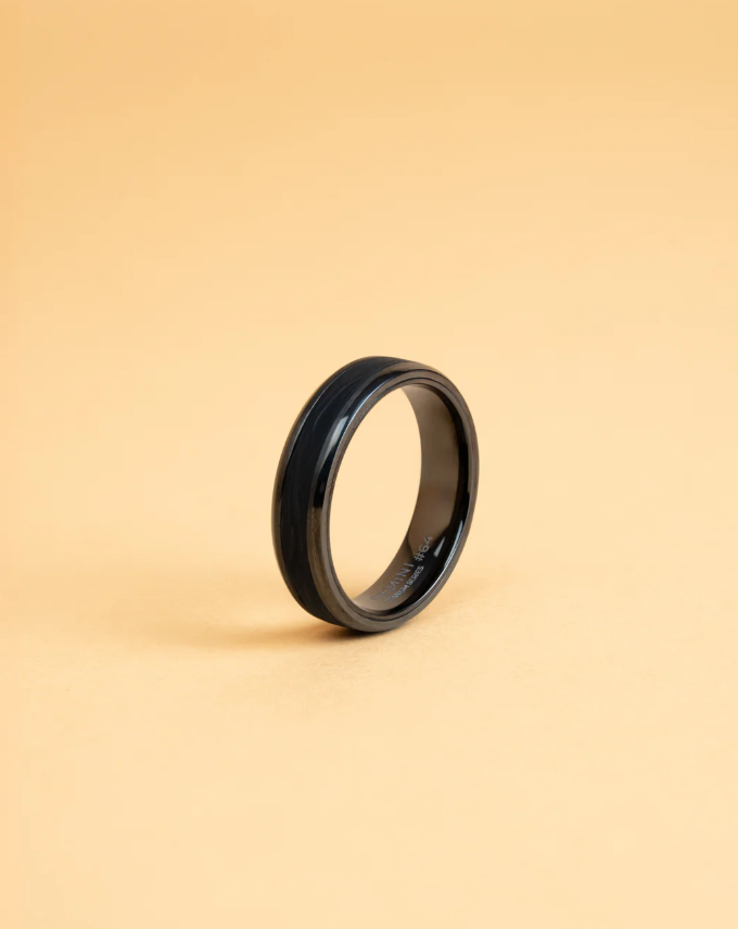 Bague Rota Black Carbon