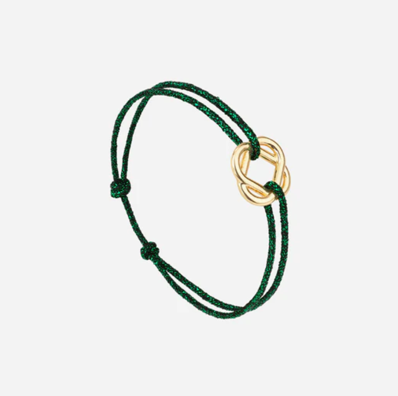 Bracelet Trèfle plaqué or - Pur