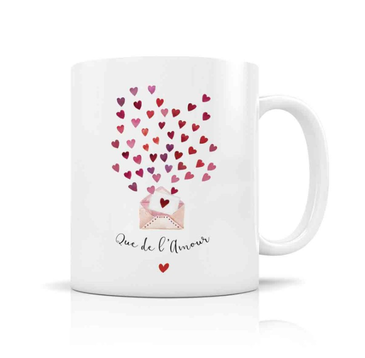 MUG QUE DE L'AMOUR 1