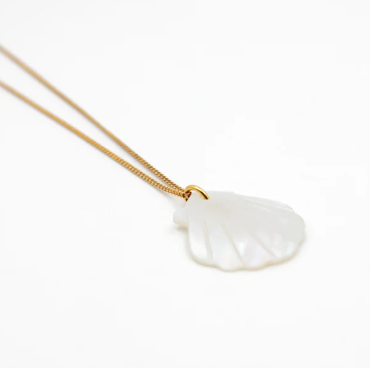 Collier coquillage nacre - Eve