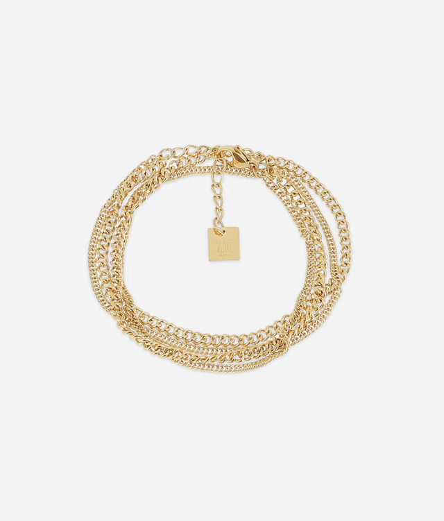 Bracelet Volusa - Acier doré