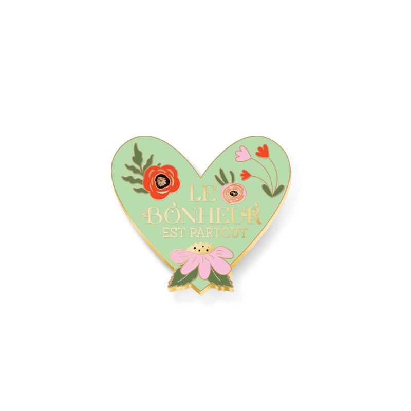 Pin\'s - Le Bonheur est partout