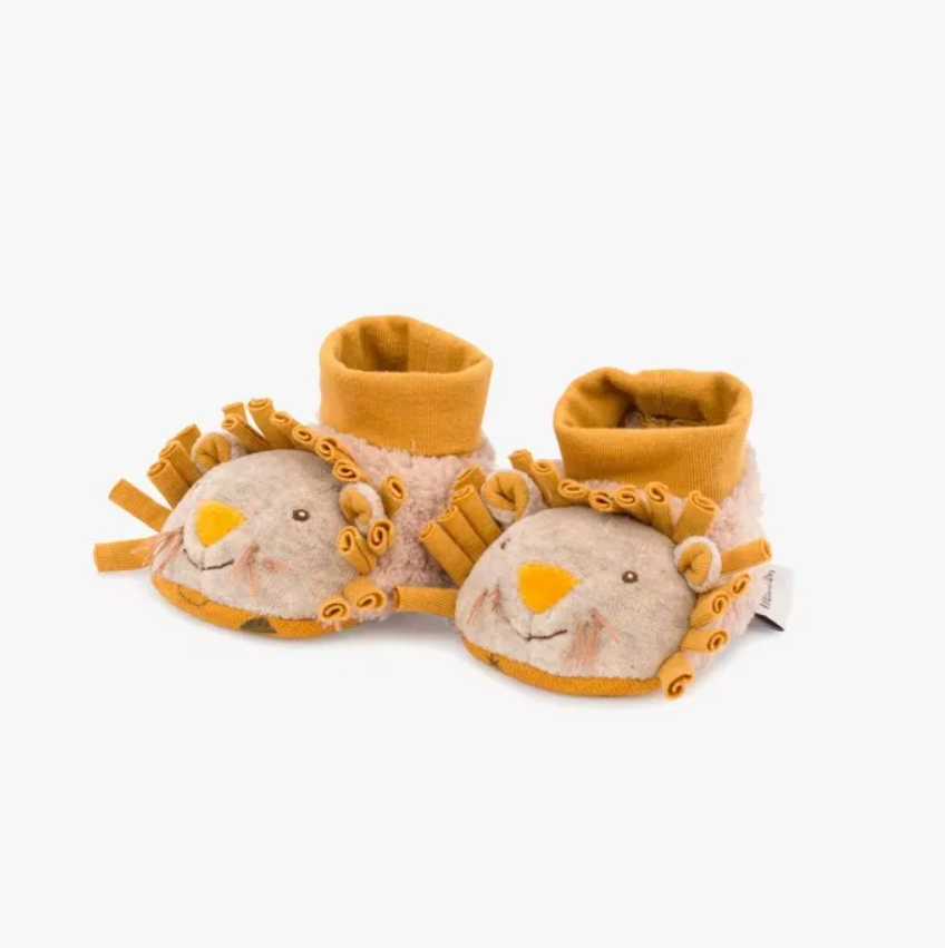 Chaussons bébé lion - Sous mon baobab