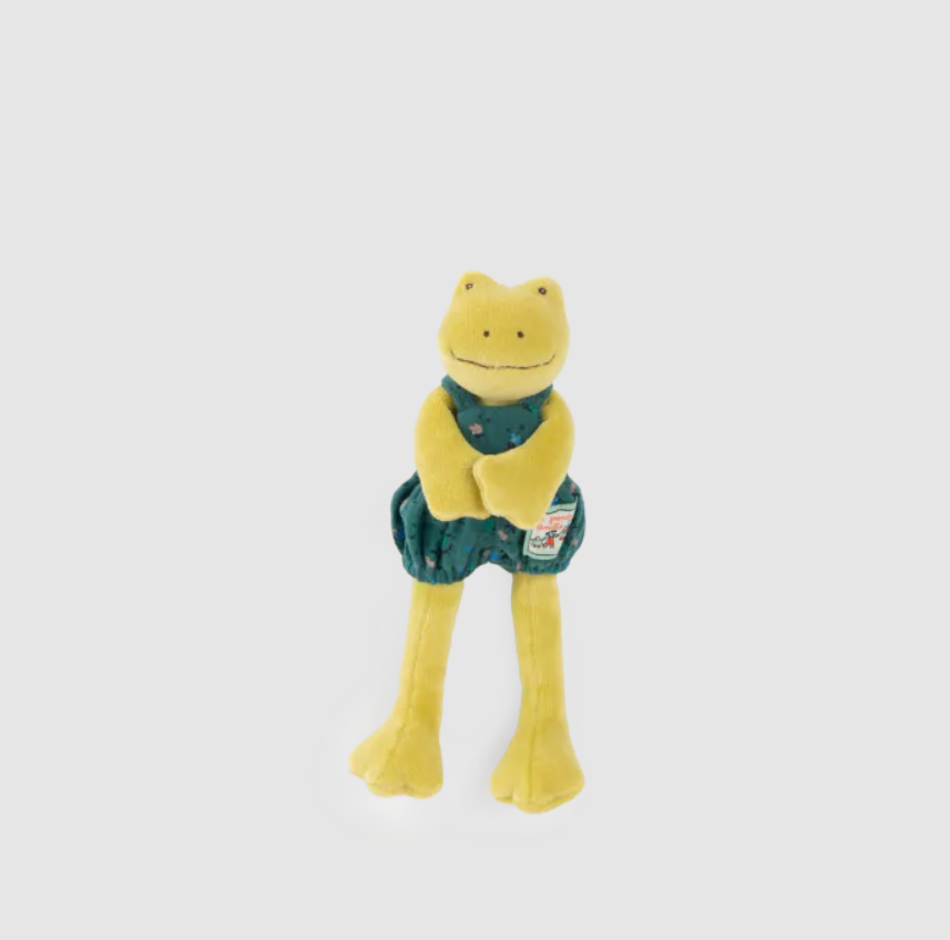 Peluche Perlette la grenouille - Les tout-petits - La grande famille