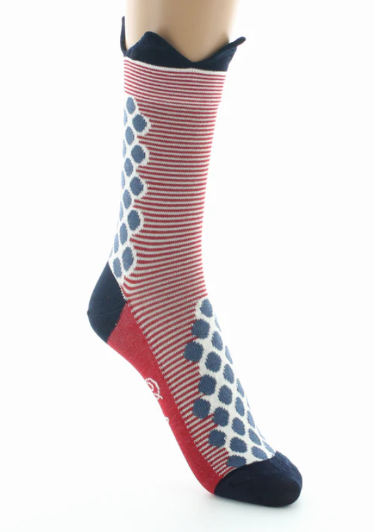chaussettes-coton-berthe-couronne-bleue-3