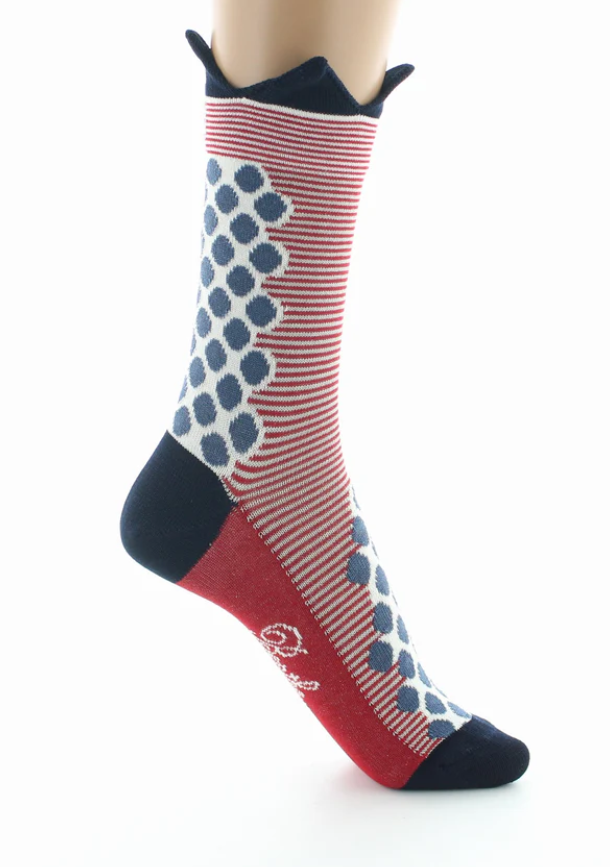 chaussettes-coton-berthe-couronne-bleue-2