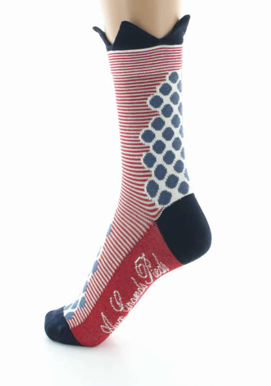 chaussettes-coton-berthe-couronne-bleue-5
