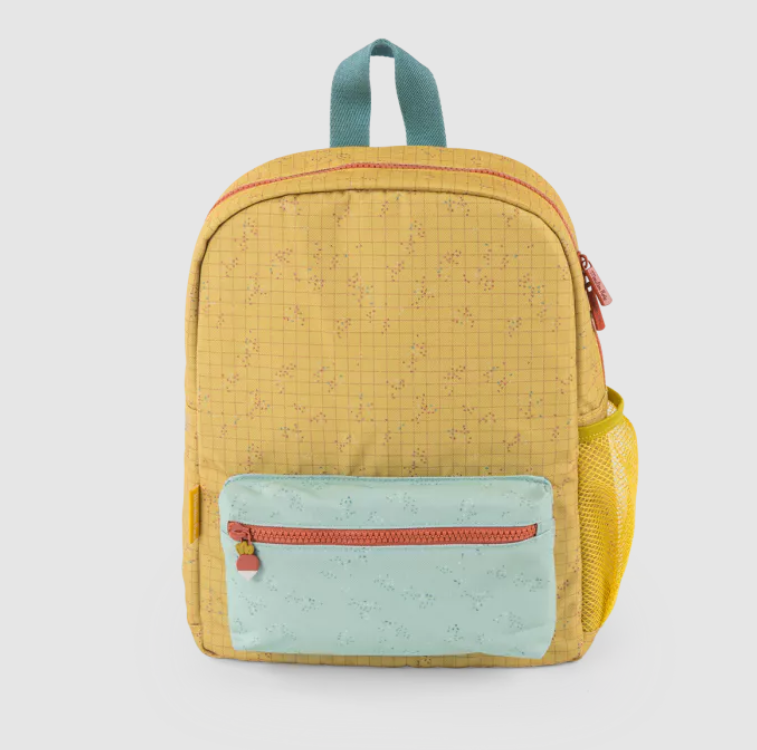 Sac à dos ocre - Trois petits lapins