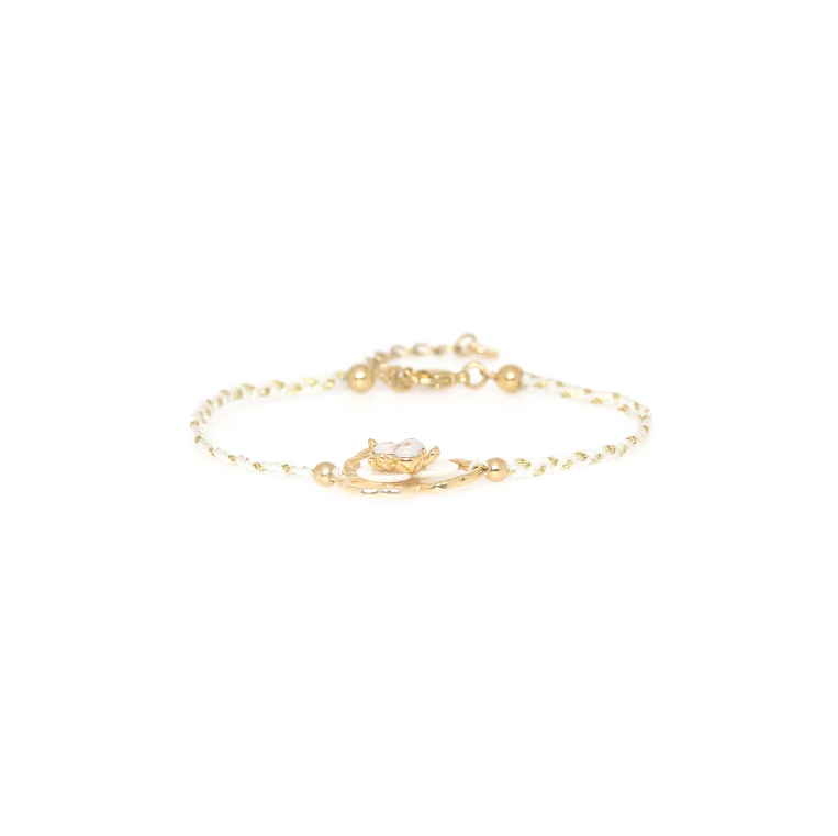 Bracelet ajustable petite fleur - Lisette