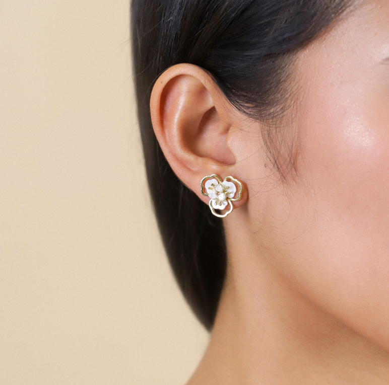 Boucles doreilles puces Lisette PM - Franck Herval