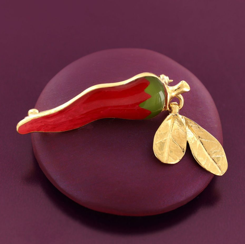broche paprika Taratata bijoux 4