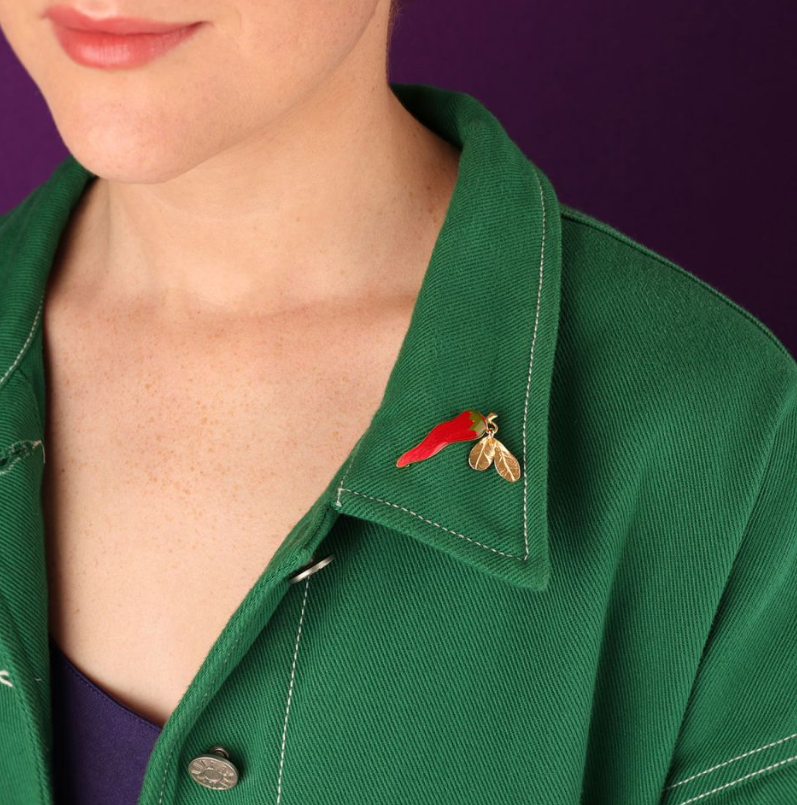 broche paprika Taratata bijoux 2