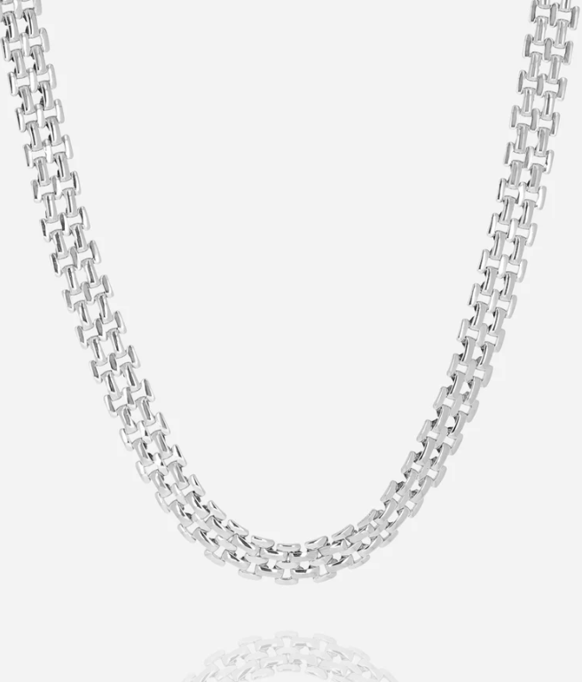 Collier Verbena - Acier