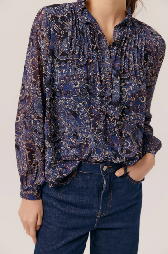 blouse zehra bleu artlove 3