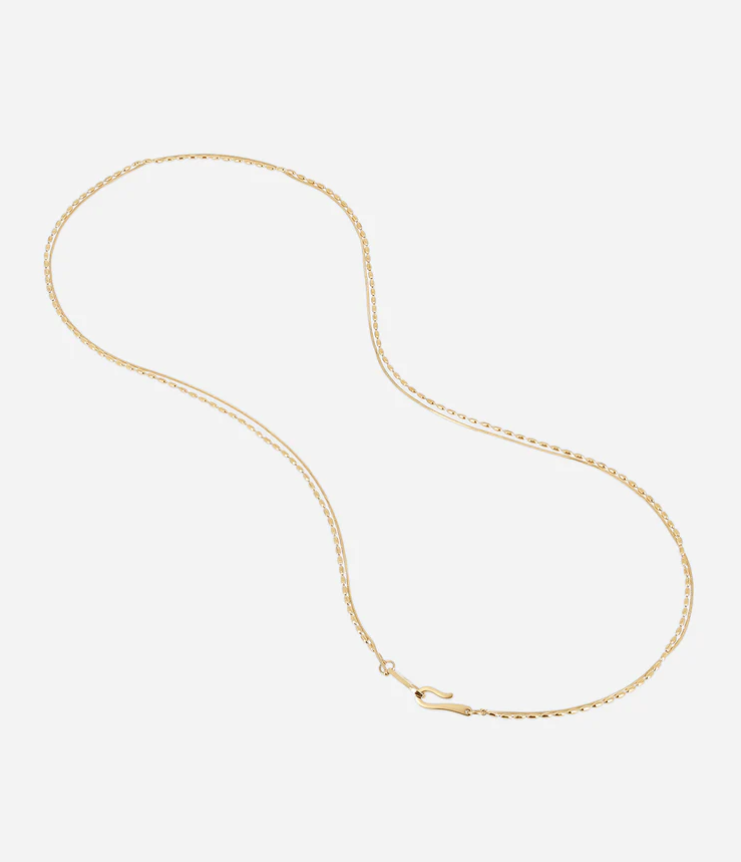 Collier Ima - Acier doré