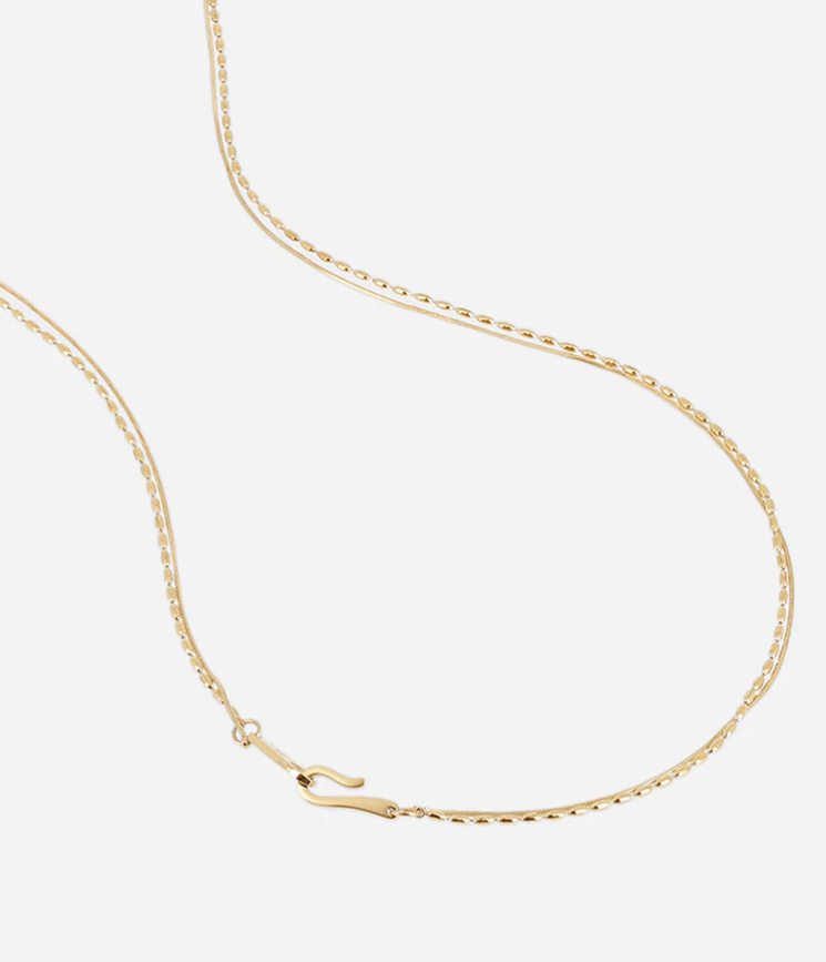 collier Ima acier dore Zag 2