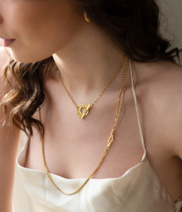 collier Ima acier dore Zag 3