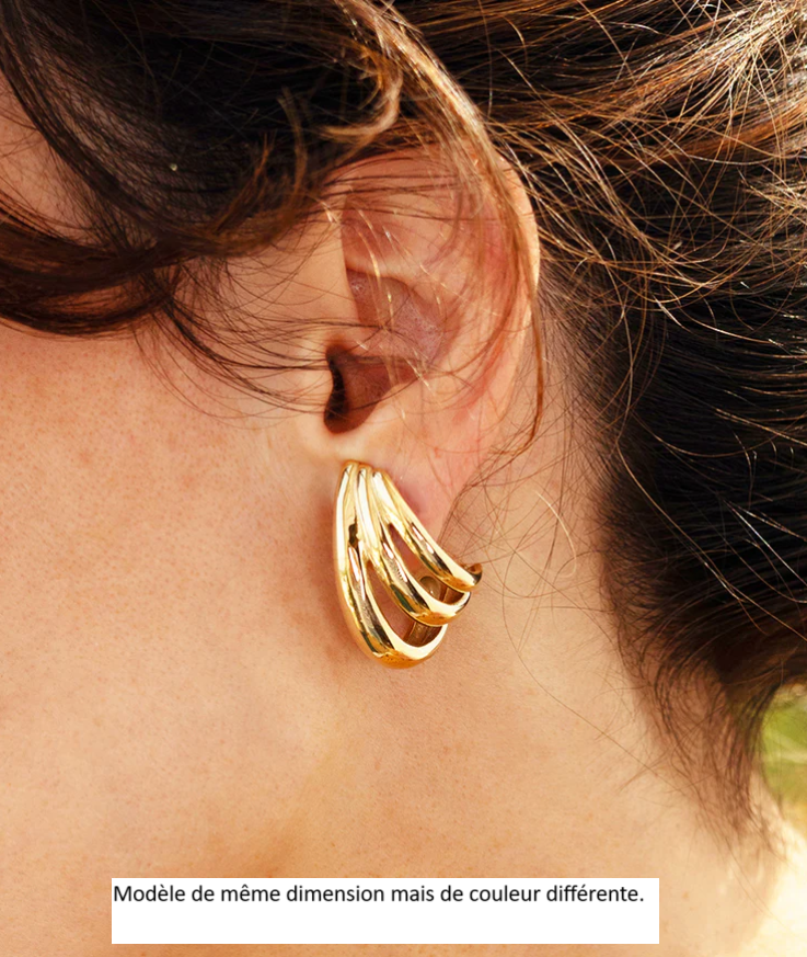 boucles doreilles telma acier 1