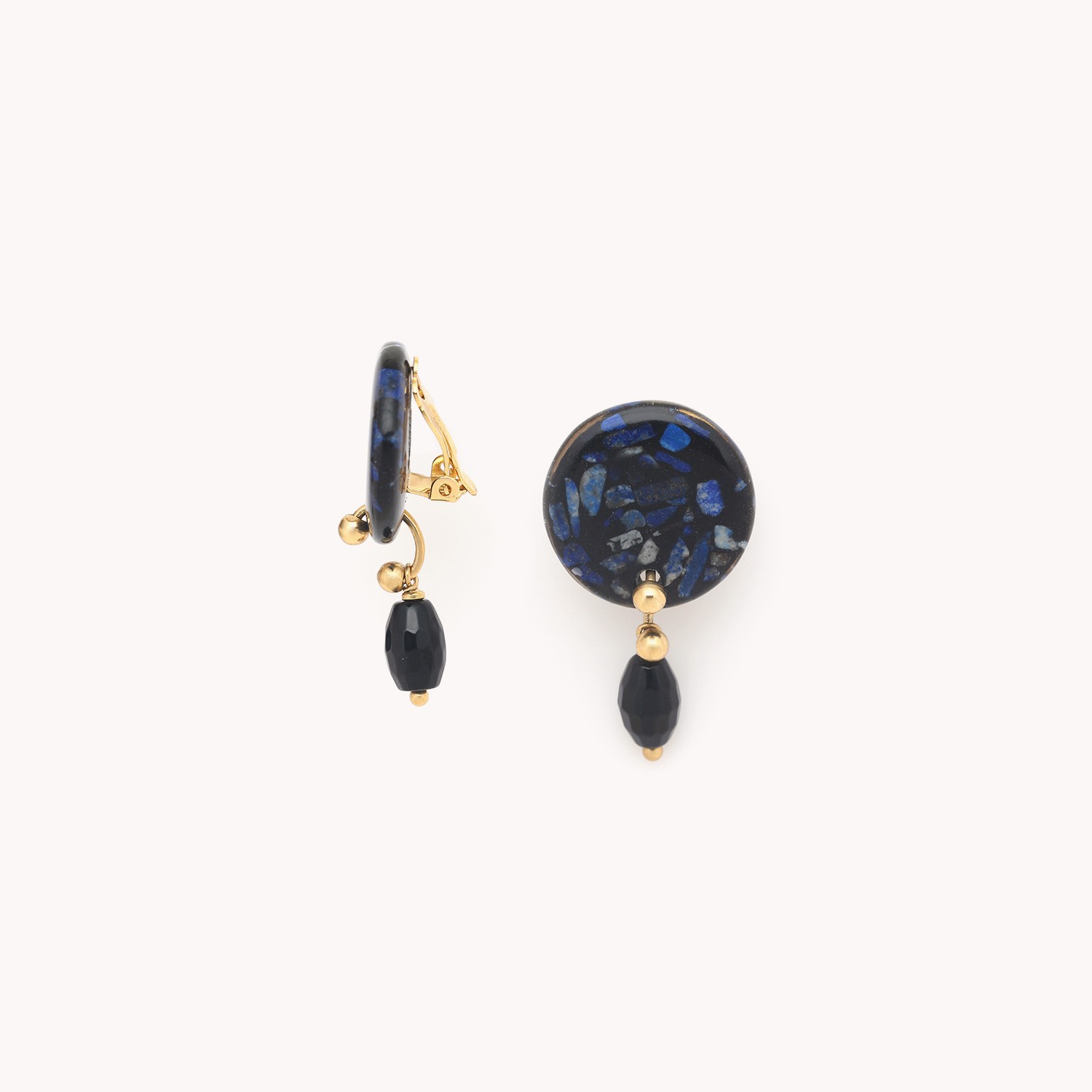 boucle doreilles clips terrazzo venezia nature bijoux2
