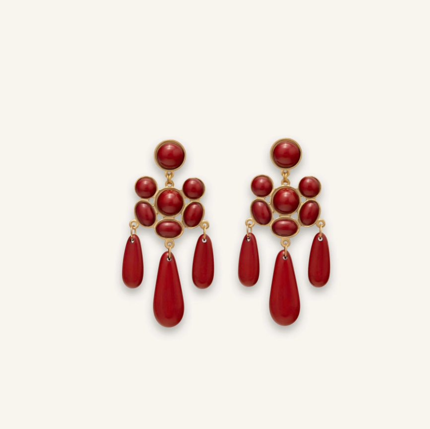 Boucles d\'oreilles Galya - Rooibos