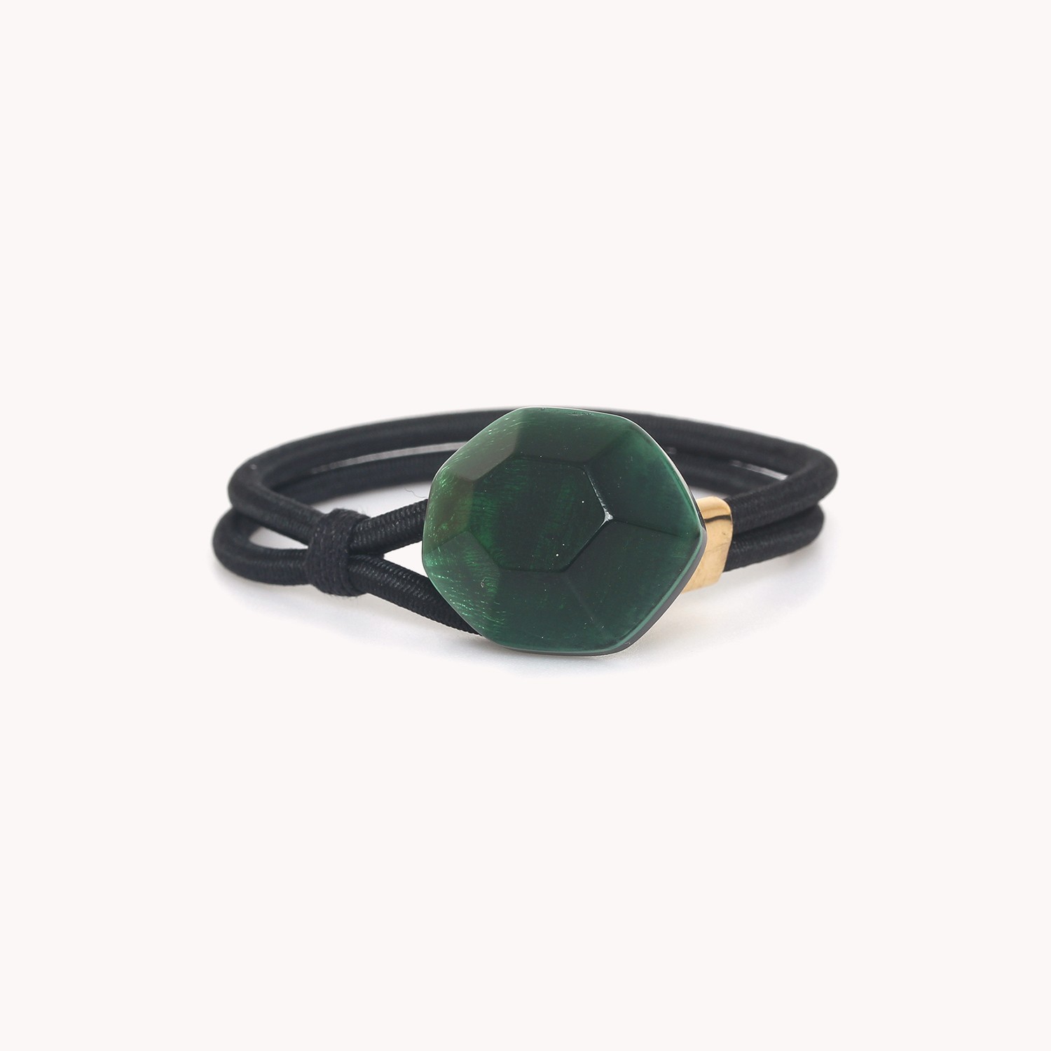 Bracelet sandow émeraude - Izmir