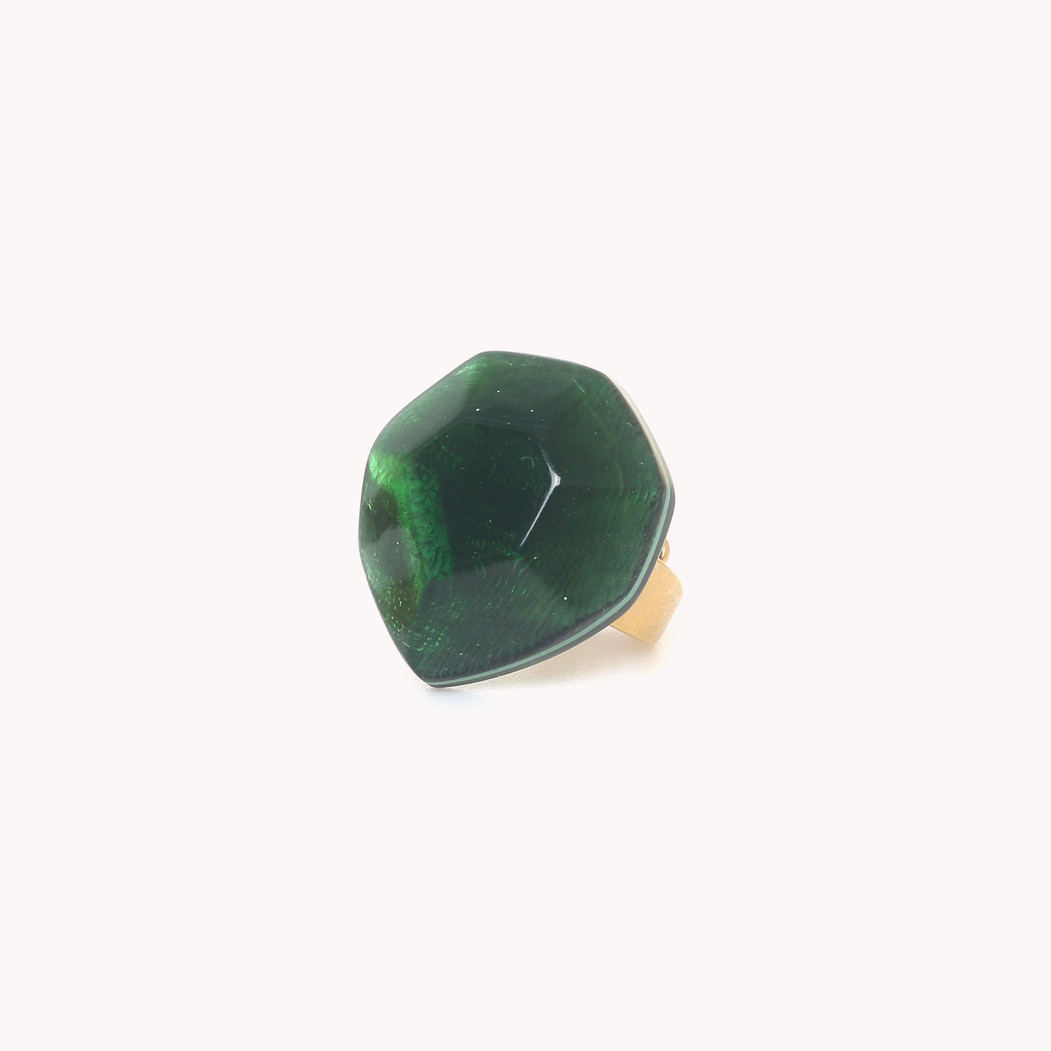Bague ajustable émeraude - Izmir
