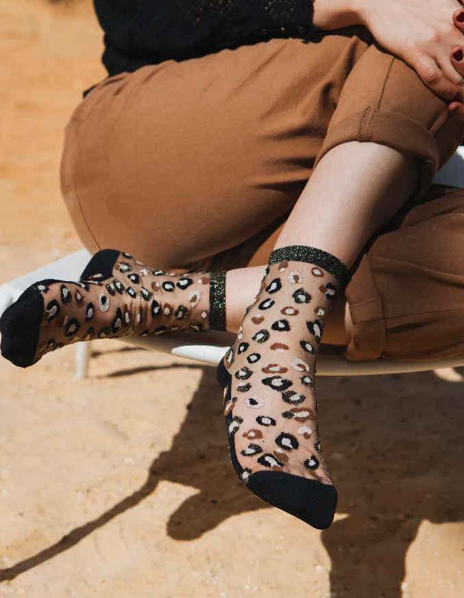 Chaussettes transparentes - Horseshoe Bend Gold