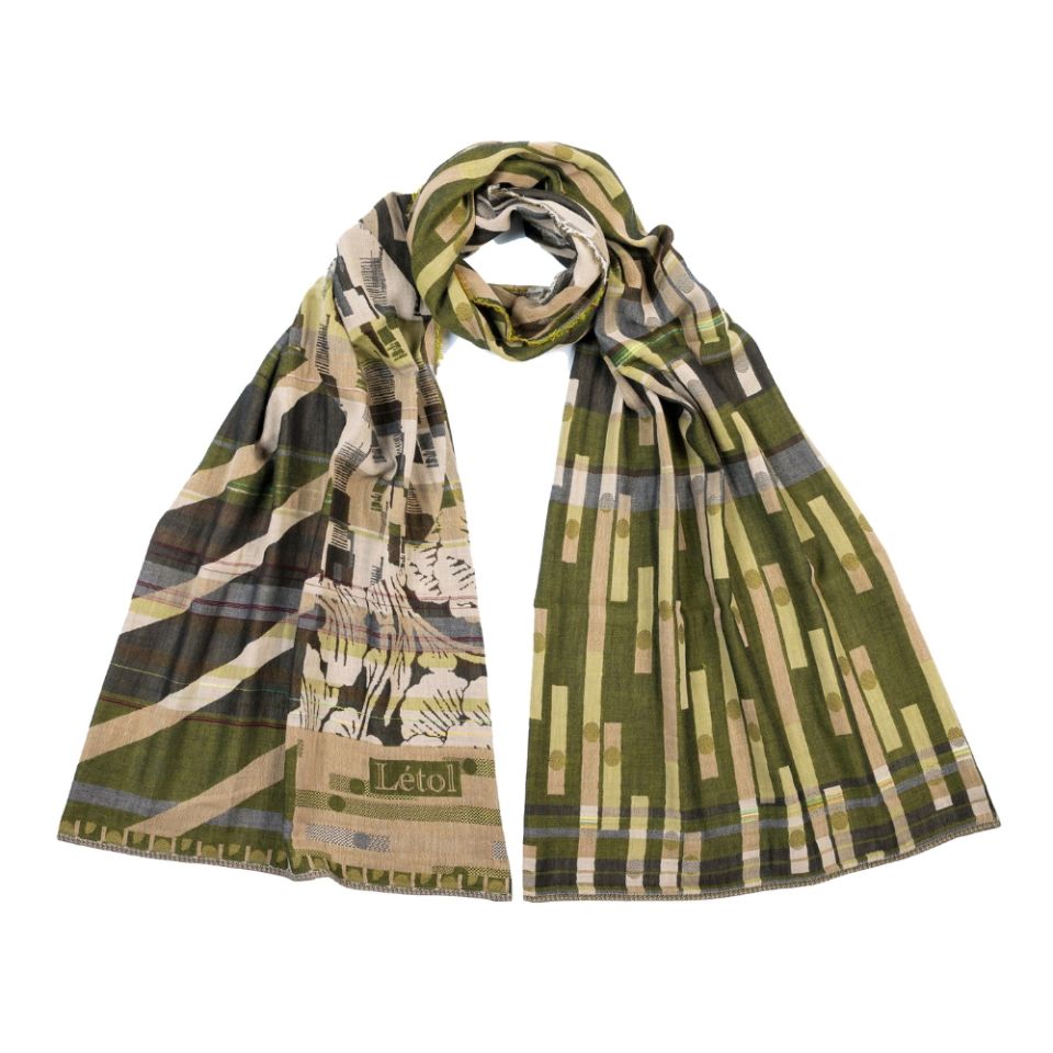 Foulard Nicolas - Kaki