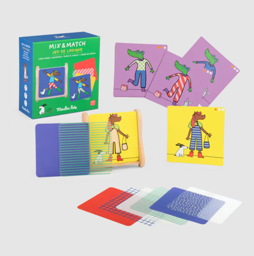 jeu de logique mix and match les loufoques 2