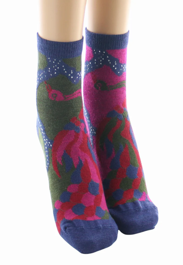 chaussettes courtes laine le paon berthe 3