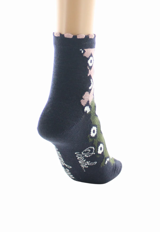 chaussettes courtes laine losanges berthe 6