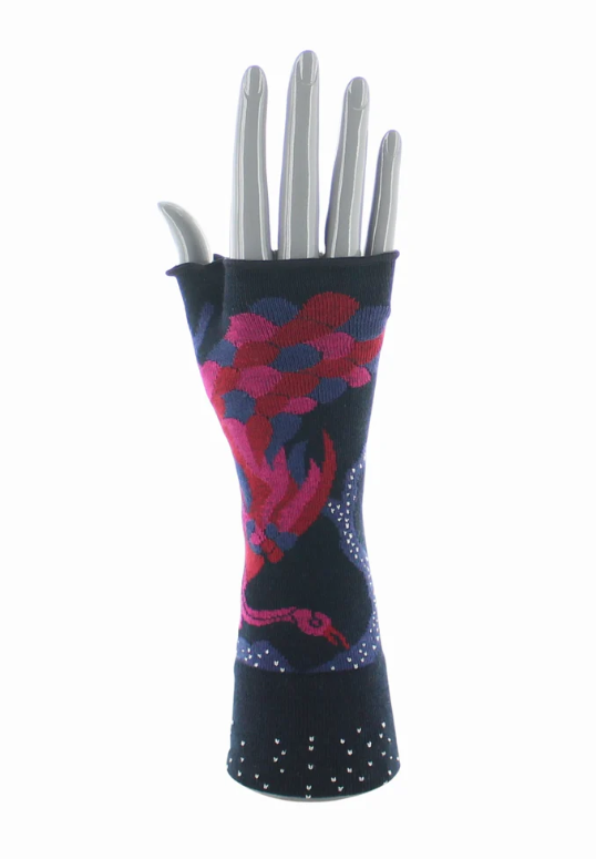 mitaines coton le paon berthe 2