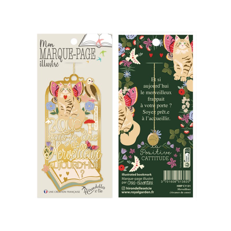 Marque-page-metal-dore-arcanes-du-coeur-hirondelles-cie-2
