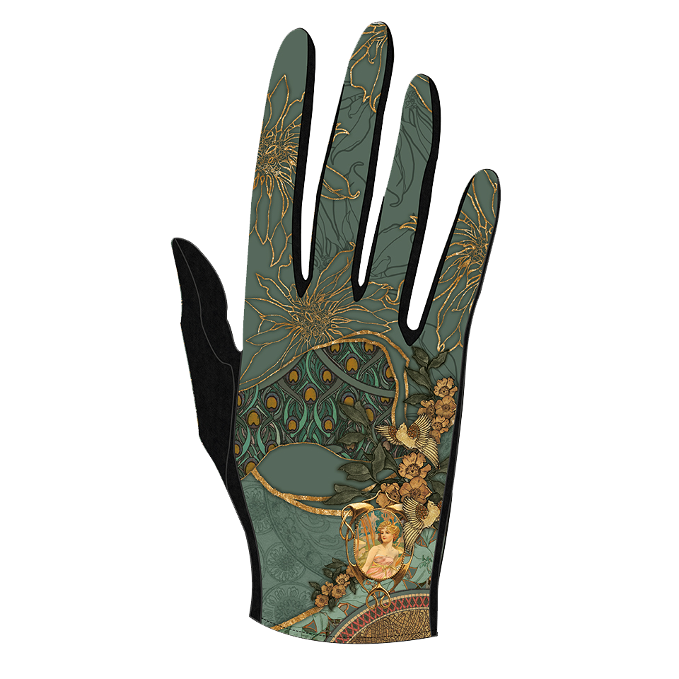 Gants paume cuir - Eveil