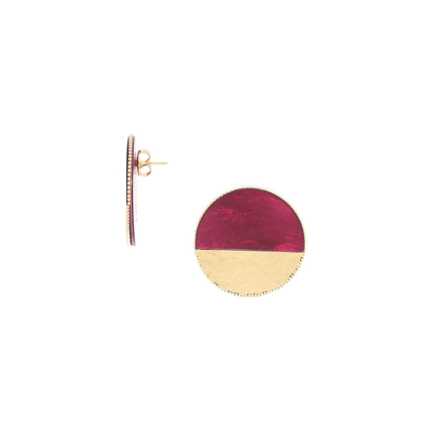 boucles oreilles marly rondes franck herval 2