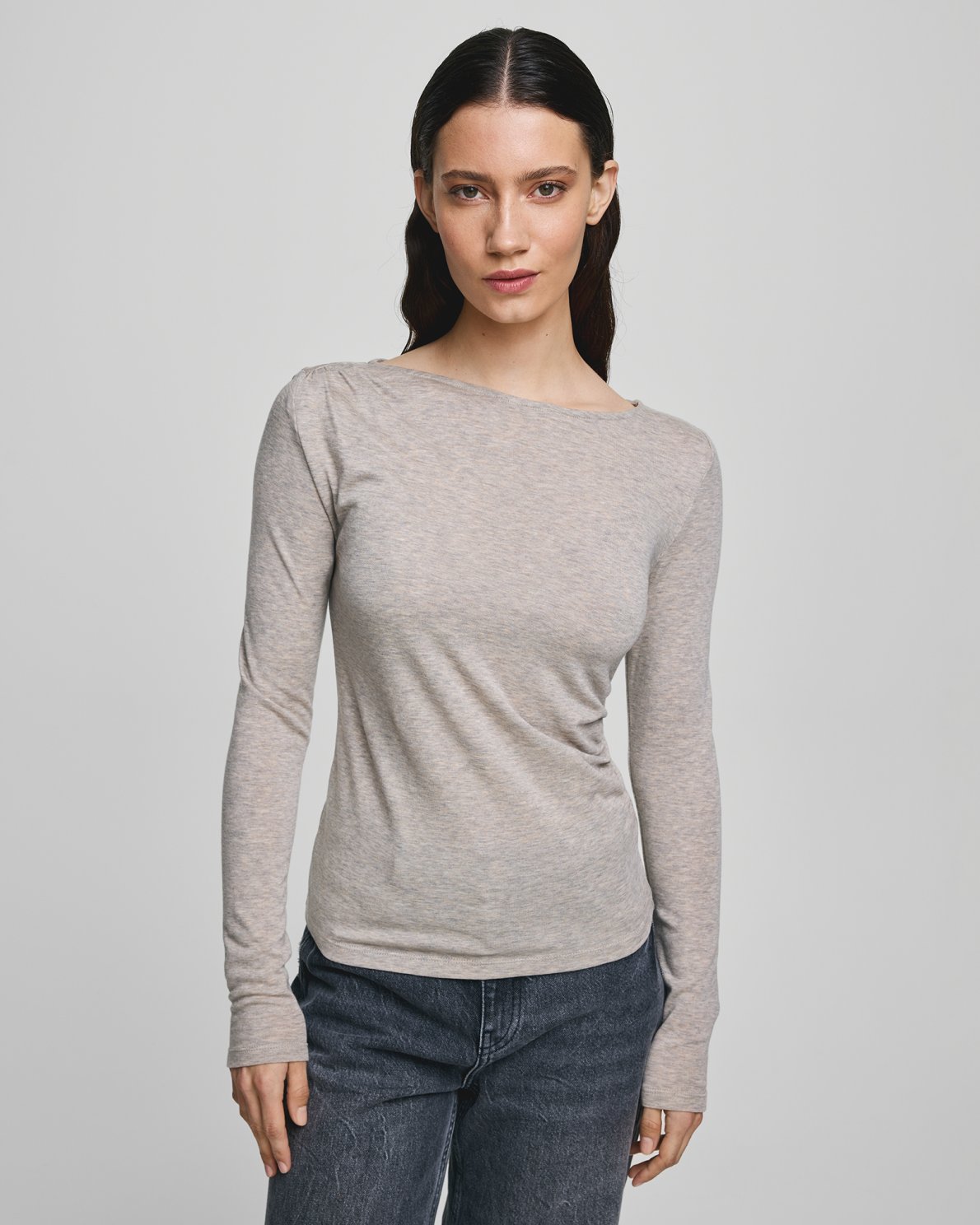 Top Melisse - Warm LGM (Gris clair métallique)
