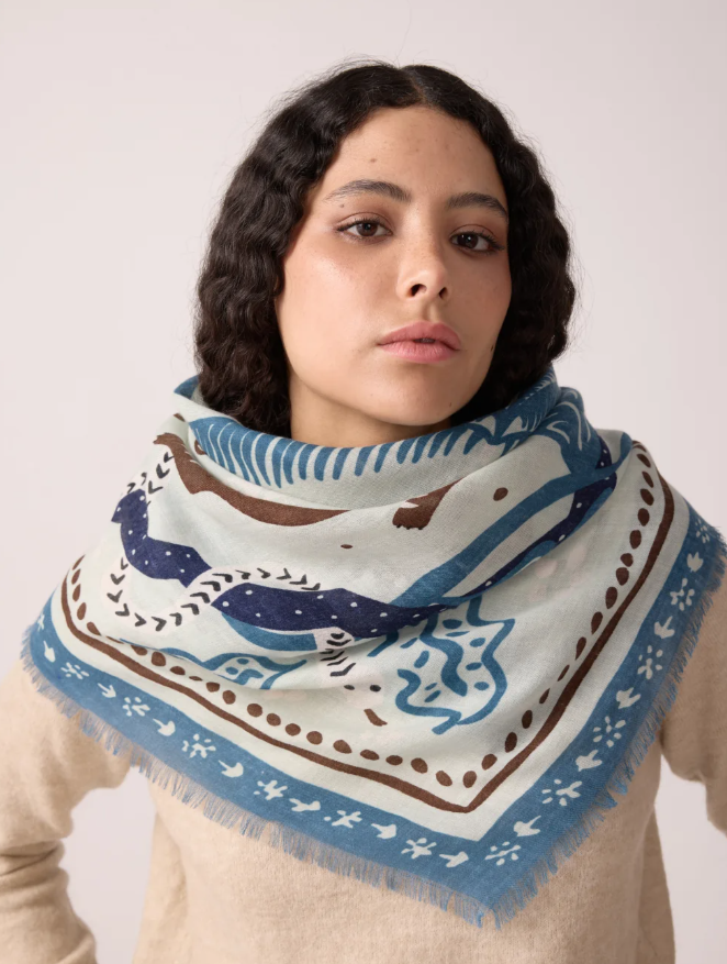 foulard-tiger-bleu-maradji-2