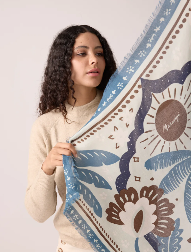 foulard-tiger-bleu-maradji-3