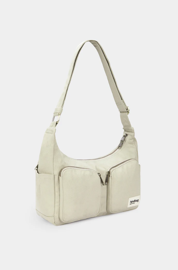 sac multipocket Emile vert argile hindbag 6