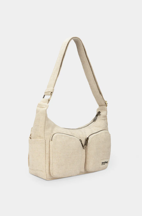sac multipocket Emile jute hindbag 6