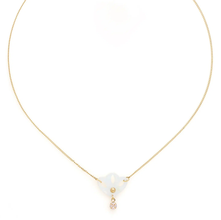 Collier fin mini strass - Angelique