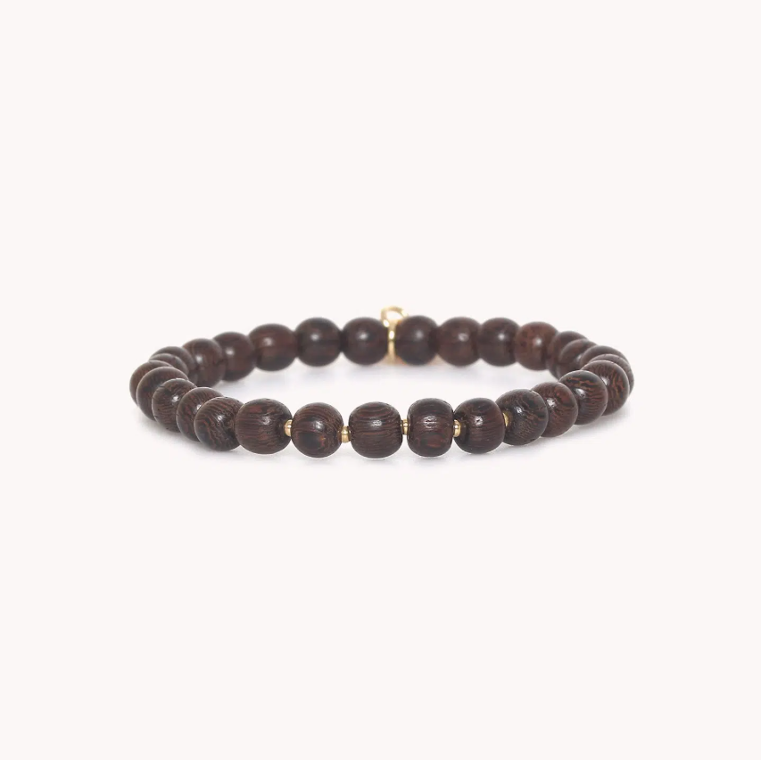 Bracelet extensible bois de roblès - Fioria