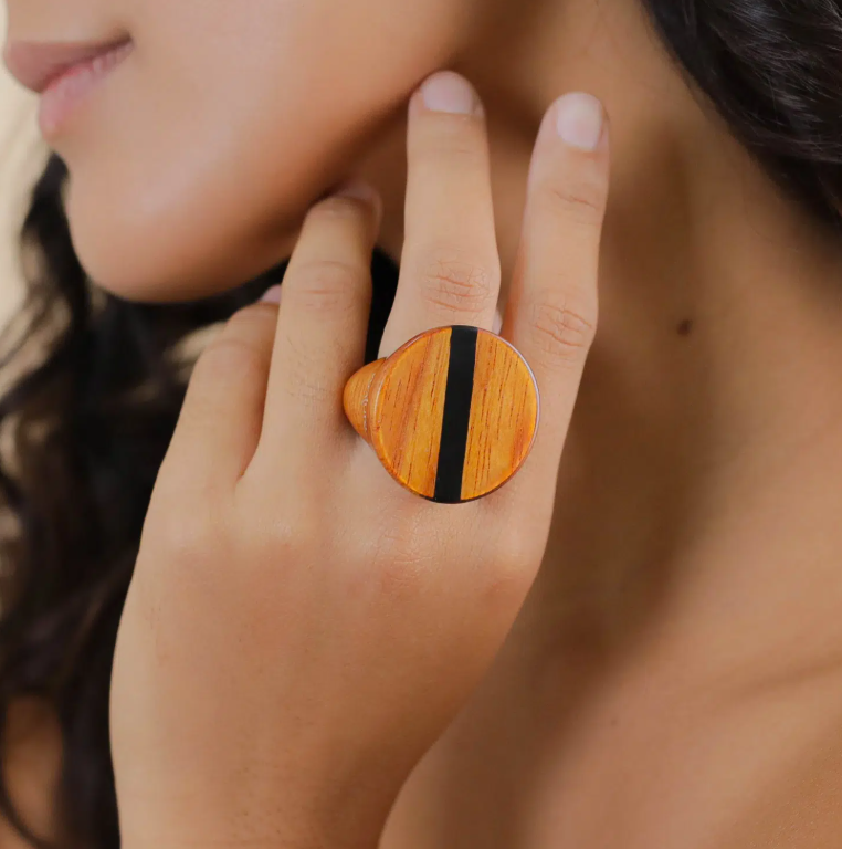 bague bois cannelle nature 3